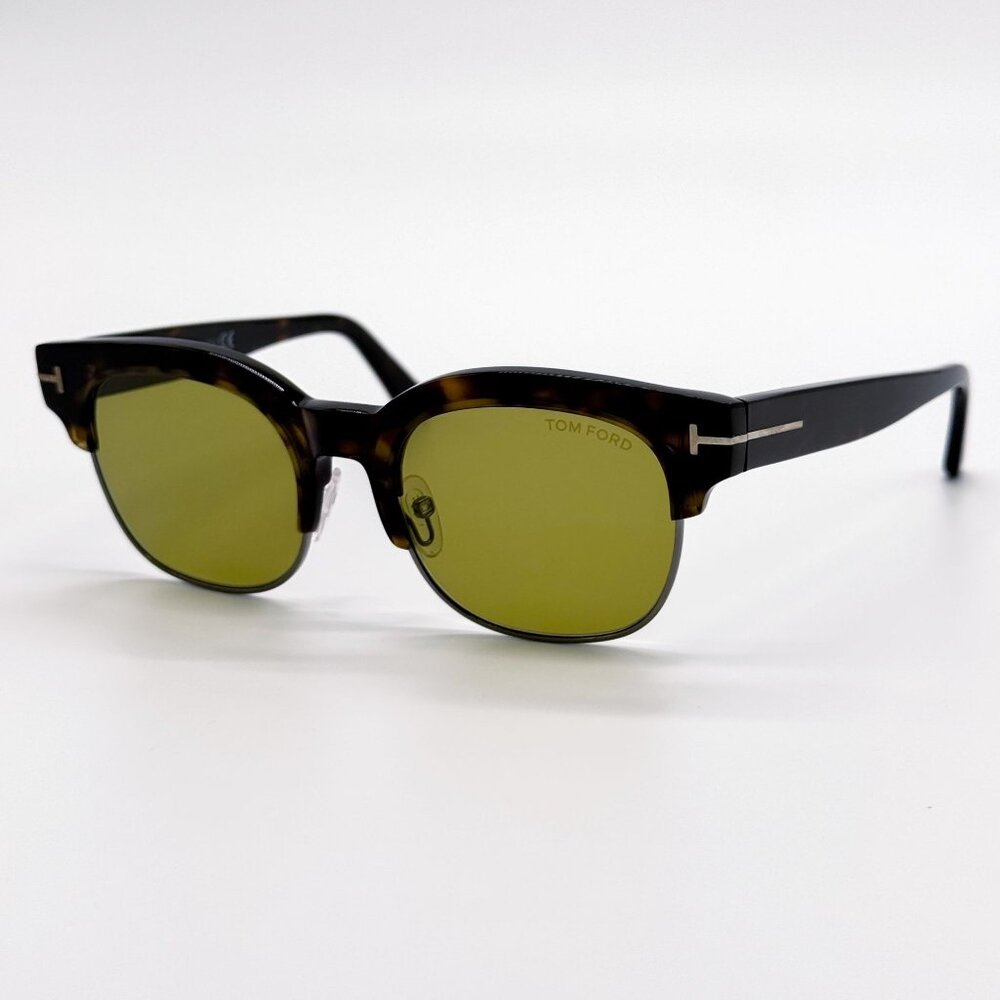 NEW TOM FORD SUNGLASSES HARRY-02 TF597 52N HAVANA UNISEX EYEWEAR FT0597/S 52N